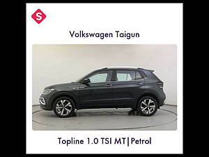 Second Hand Volkswagen Taigun Topline 1.0 TSI MT in Ahmedabad