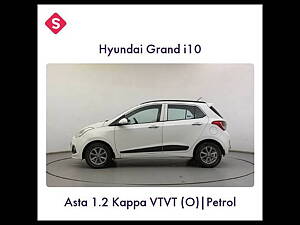 Second Hand Hyundai Grand i10 Asta 1.2 Kappa VTVT (O) [2013-2017] in Ahmedabad