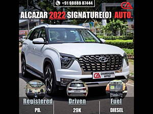 Second Hand Hyundai Alcazar Signature (O) 7 Seater 1.5 Diesel AT in Chandigarh