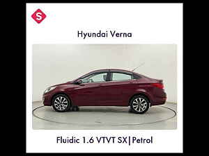 Second Hand हुंडई वरना फ़्लूइडिक 1.6 vtvt sx in ठाणे