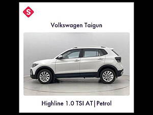 Second Hand Volkswagen Taigun Highline 1.0 TSI AT in Jaipur