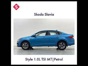 Second Hand Skoda Slavia Style 1.0L TSI MT in Ghaziabad