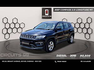 Second Hand Jeep Compass Longitude 2.0 Diesel [2017-2020] in Chennai