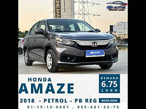 Second Hand Honda Amaze 1.2 S MT Petrol [2018-2020] in Mohali