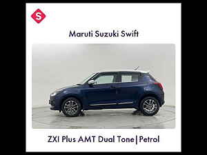 Second Hand मारुति सुज़ुकी स्विफ़्ट zxi प्लस एएमटी ड्युअल टोन [2021-2023] in गुड़गांव