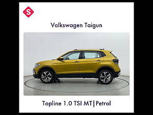 Second Hand Volkswagen Taigun Topline 1.0 TSI MT in Navi Mumbai