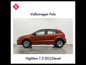 Second Hand Volkswagen Polo Highline1.5L (D) in Hyderabad