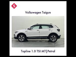 Second Hand Volkswagen Taigun Topline 1.0 TSI MT in Gurgaon