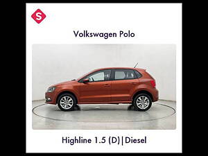 Second Hand Volkswagen Polo Highline1.5L (D) in Thane