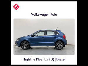 Second Hand Volkswagen Polo Highline Plus 1.5 (D) 16 Alloy in Lucknow