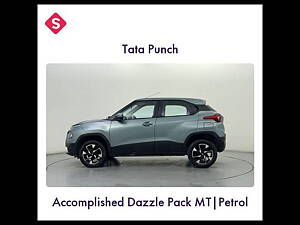 Second Hand Tata Punch Accomplished Dazzle Pack MT [2021-2023] in Faridabad