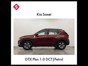 Second Hand Kia Sonet GTX Plus 1.0 DCT [2020-2021] in Hyderabad