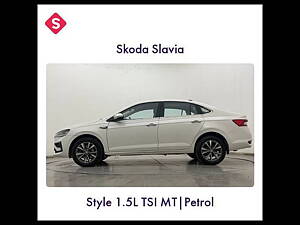 Second Hand Skoda Slavia Style 1.5L TSI MT in Hyderabad