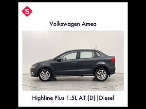 Second Hand Volkswagen Ameo Highline Plus 1.5L AT (D)16 Alloy in Pune