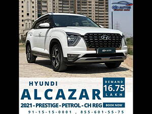 Second Hand Hyundai Alcazar Platinum (O) 6 STR 2.0 Petrol AT in Mohali