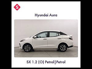 Second Hand Hyundai Aura SX (O) 1.2 Petrol [2023-2023] in Chandigarh