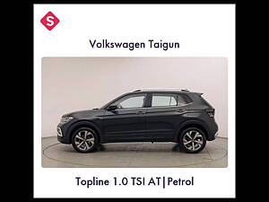 Second Hand Volkswagen Taigun Topline 1.0 TSI AT in Chandigarh