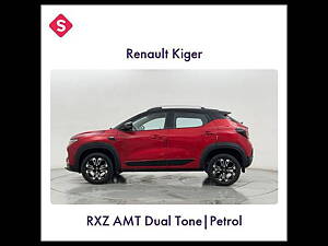 Second Hand Renault Kiger RXZ AMT Dual Tone in Ghaziabad