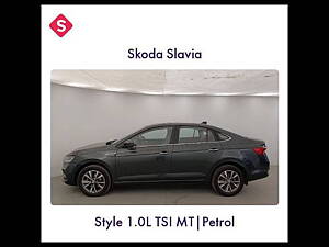 Second Hand Skoda Slavia Style 1.0L TSI MT in Indore