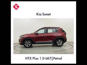 Second Hand Kia Sonet HTX Plus 1.0 iMT [2020-2021] in Navi Mumbai