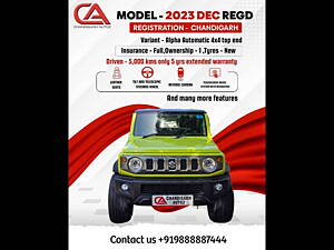 Second Hand Maruti Suzuki Jimny Alpha AT in Chandigarh