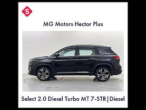 Second Hand MG Hector Plus Select 2.0 Diesel Turbo MT 7-STR in Ghaziabad