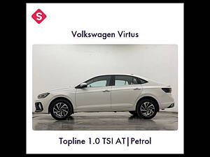 Second Hand Volkswagen Virtus Topline 1.0 TSI AT in Hyderabad