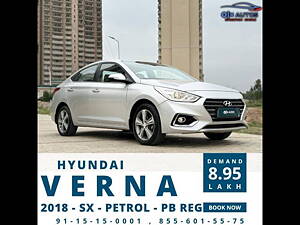 Second Hand Hyundai Verna SX (O) AT Anniversary Edition 1.6 VTVT in Mohali