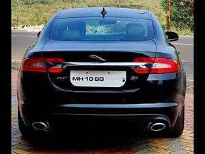 Jaguar xf deals rear number plate