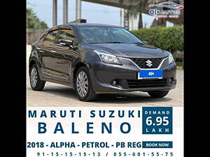 Second Hand Maruti Suzuki Baleno Alpha 1.2 in Mohali