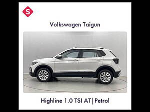 Second Hand Volkswagen Taigun Highline 1.0 TSI AT in Jaipur