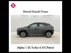 Second Hand Maruti Suzuki Fronx Alpha 1.0L Turbo 6 AT Dual Tone in Lucknow