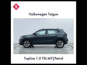 Second Hand Volkswagen Taigun Topline 1.0 TSI MT in Navi Mumbai