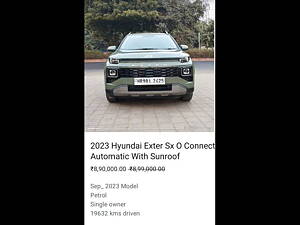 Second Hand Hyundai Exter SX (O) Connect 1.2 AMT in Delhi