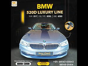 Second Hand BMW 5-Series 520d Luxury Line [2017-2019] in Ludhiana