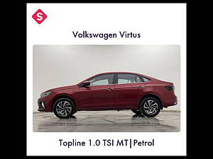 Second Hand Volkswagen Virtus Topline 1.0 TSI MT in Hyderabad