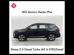 Second Hand MG Hector Plus Sharp 2.0 Diesel Turbo MT 6-STR in Delhi