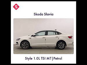 Second Hand Skoda Slavia Style 1.0L TSI MT in Chandigarh