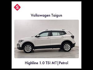 Second Hand Volkswagen Taigun Highline 1.0 TSI MT in Pune