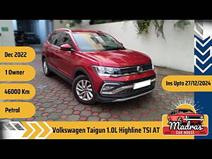 Second Hand Volkswagen Taigun Highline 1.0 TSI AT in Chennai