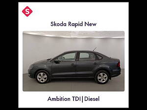 Second Hand Skoda Rapid Ambition 1.6 TDI CR MT in Indore