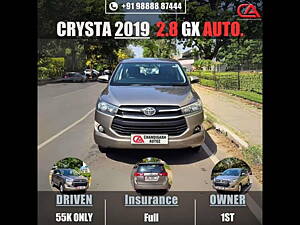 Second Hand Toyota Innova Crysta 2.8 GX AT 7 STR [2016-2020] in Chandigarh