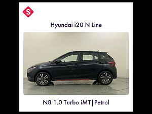 Second Hand हुंडई i20 एन लाइन n8 1.0 टर्बो आईएमटी in गुड़गांव