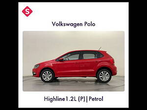 Second Hand Volkswagen Polo Highline1.2L (P) in Gurgaon