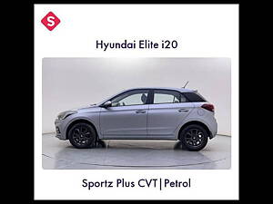 Second Hand Hyundai Elite i20 Sportz Plus 1.2 CVT [2019-2020] in Bangalore