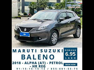 Second Hand Maruti Suzuki Baleno Alpha Automatic in Mohali