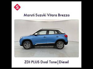 Second Hand Maruti Suzuki Vitara Brezza ZDi+ Dual Tone [2017-2018] in Lucknow