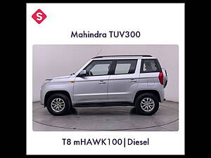 Second Hand Mahindra TUV300 T8 mHAWK100 Dual Tone in Coimbatore