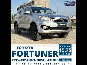 Second Hand Toyota Fortuner 4x2 AT in Mohali