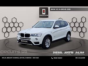 Second Hand BMW X3 xDrive-20d xLine in Chennai